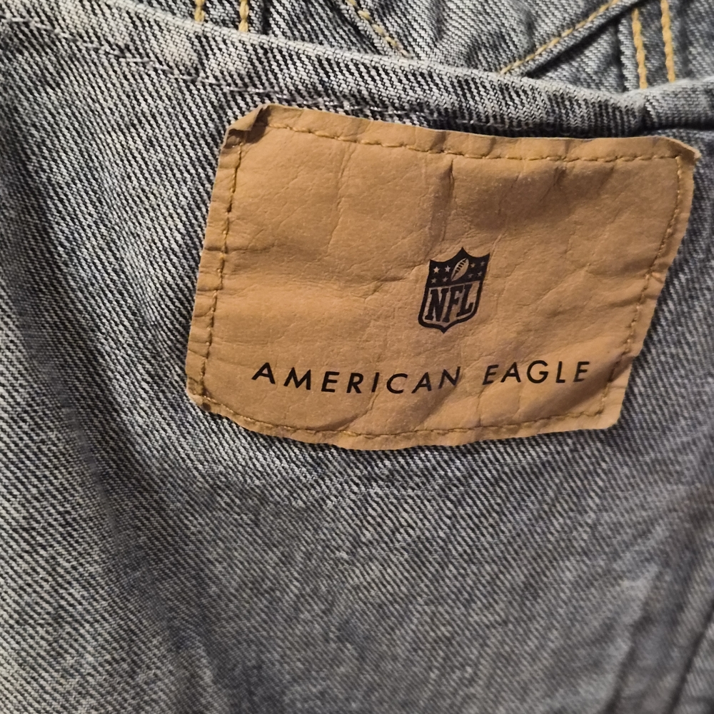 American Eagle Outfitters Denim NFL San Fransico 49er's Jacket - Picture 5 of 13